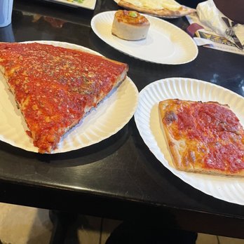 Uncle Louie's Pizza - Uncle Louie 's Pizza, Grandma Pizza, White Pizza Bianca, Pinwheel - Pizza Near Me - Franklin Lakes, New Jersey