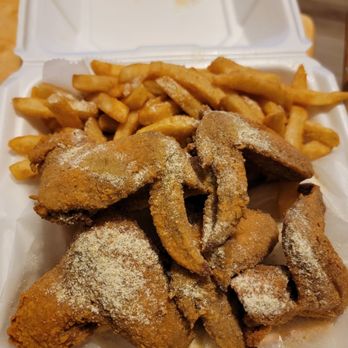 Sharks Fish And Chicken - 6 piece with fries - Seafood Near Me - Shreveport, Louisiana Sharks Fish And Chicken - 6 piece with fries - Seafood Near Me - Shreveport, Louisiana