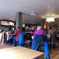 Costa Coffee - Busy today.