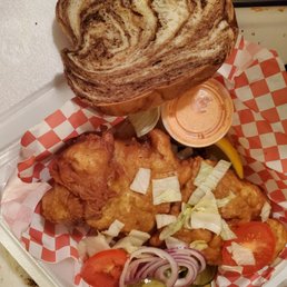 Grouper Fish Sandwich