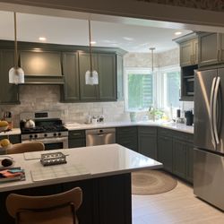 Ambassador Home Improvment - Our improved kitchen.