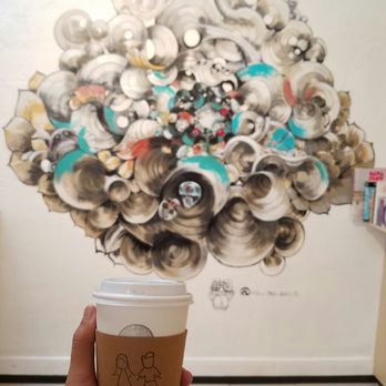 Two Kids - Nice mural. Hand drawn by an artist from New York - Coffee & Tea Near Me - South Pasadena, California Two Kids - Nice mural. Hand drawn by an artist from New York - Coffee & Tea Near Me - South Pasadena, California