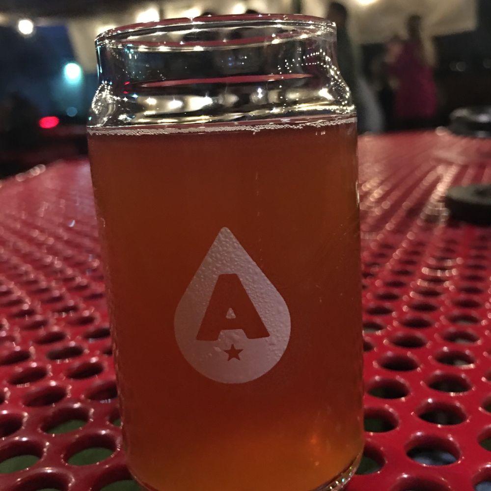 Austin Beerworks - Beer on table outside - Breweries Near Me - Austin, Texas