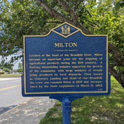 Milton Marker - Milton Historical Marker