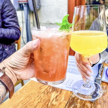 Foreign Cinema - Foreign Cinéma Themed Cocktails: Unbreakable (obviously for moi lol) and off-menu Mimosa - Breakfast & Brunch Near Me - San Francisco, California