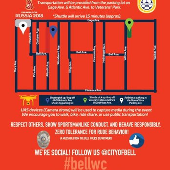 Ernest Debs Park - Come out on Sunday, June 17 to Veterans Memorial Park to our World Cup Viewing Party. Food,Beer Garden,Games & Activities,Mega96.3  & more! - Parks Near Me - Bell, California