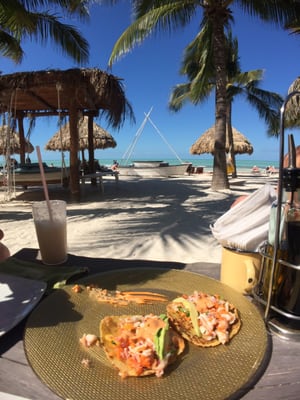 Mandarina Seaside restaurant by null