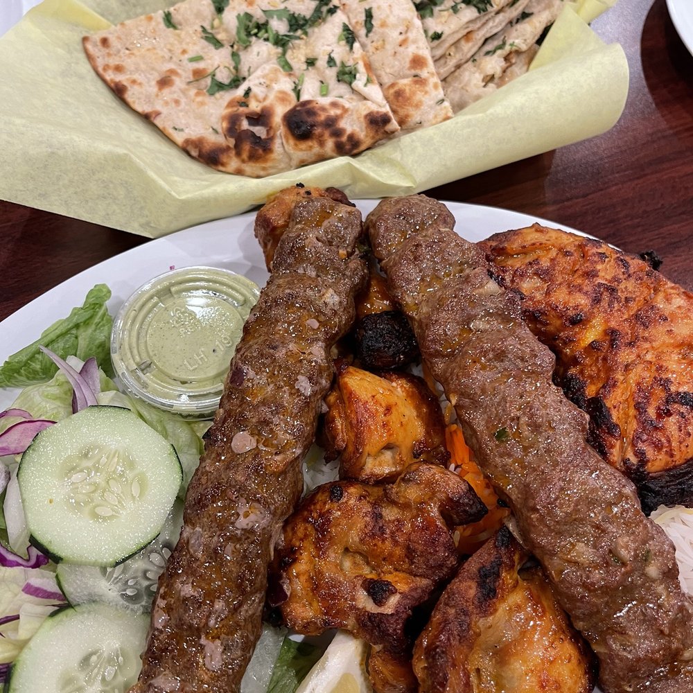 Tikka Guys - a plate of meat and vegetables - Indian Near Me - Anaheim, California Tikka Guys - a plate of meat and vegetables - Indian Near Me - Anaheim, California