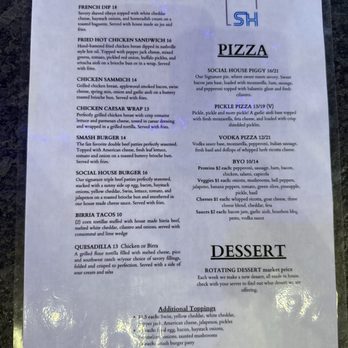 Social House - Menu - New American Near Me - Grand Rapids, Michigan Social House - Menu - New American Near Me - Grand Rapids, Michigan