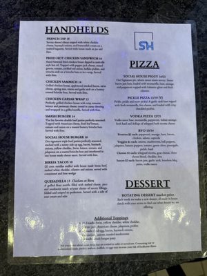 Menu photo 1 Social House Grand Rapids, MI Menu photo 1 Social House Grand Rapids, MI