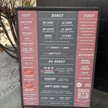 Hattie B's Hot Chicken - Memphis - Menu - Chicken Shop Near Me - Memphis, Tennessee