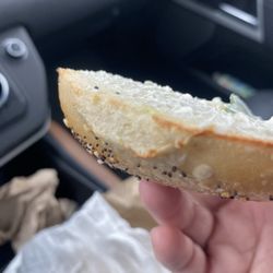 Bagels Plus - Schmearly skimpy.