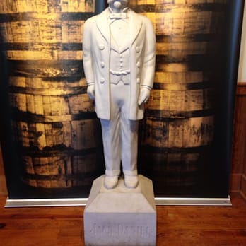 The Jack Daniel Distillery - JD in stone - Distilleries Near Me - Lynchburg, Tennessee