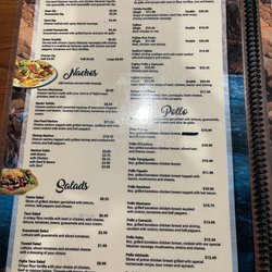 Tafolla Mexican Grill - Menus