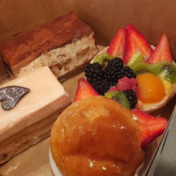 Lavender Bakery & Cafe' - 1. Baba 2. Guave mousse 3. Tiramissu  4. Fruit tart - Cafes Near Me - Berkeley, California