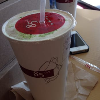85°C Bakery Cafe-Irvine - Sea salt green tea~ - Coffee & Tea Near Me - Irvine, California