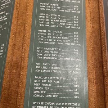 The Nailtural - Menu - Nail Salons Near Me - Temecula, California The Nailtural - Menu - Nail Salons Near Me - Temecula, California