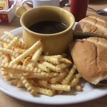 Becca's Cafe - French Dip Sub from Heaven - Cafes Near Me - Anderson, California