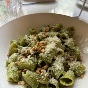 Di Beppe - Daily Special ($24): Pesto Tomato Rigatoni with Squash and Pine Nuts - Italian Near Me - Vancouver, British Columbia Di Beppe - Daily Special ($24): Pesto Tomato Rigatoni with Squash and Pine Nuts - Italian Near Me - Vancouver, British Columbia