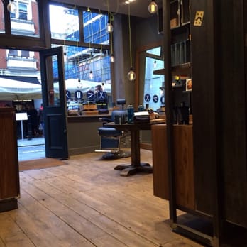 Ruffians - Reception area view from lounge. - Barbers Near Me - London, XGL