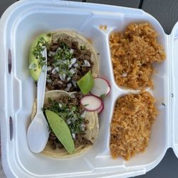 Tacos El Rey - Asada tacos