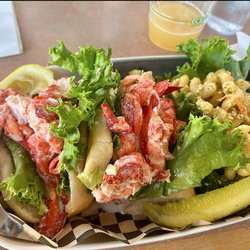 Sitting Bull - Lobster roll, yes lobster in vermont and it's amazing
