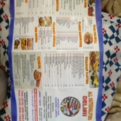 All Nationalities Deli - Menu, other side.