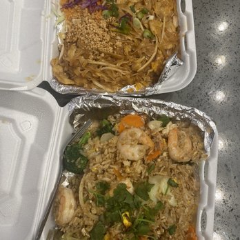 Savor Thai - Shrimp Thai rice and chicken pad Thai - Thai Near Me - Chandler, Arizona Savor Thai - Shrimp Thai rice and chicken pad Thai - Thai Near Me - Chandler, Arizona