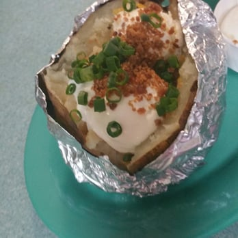 Cajun Town Cafe - Baked potato - Cajun/Creole Near Me - Houston, Texas