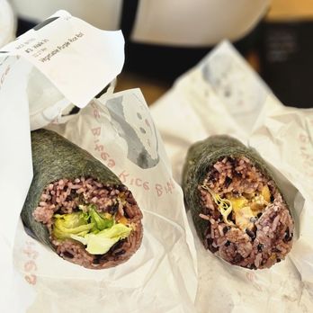 Rice Bites - Vegetable purple rice roll and classic purple rice roll - Juice Bars & Smoothies Near Me - Sacramento, California