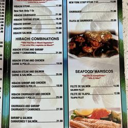 Del Campo Latin Food & Cafe - Menu