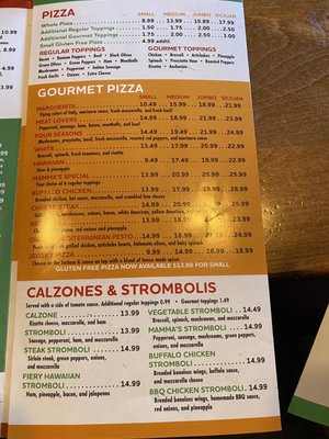 Menu photo 4 Mamma Maria's Salem, VA
