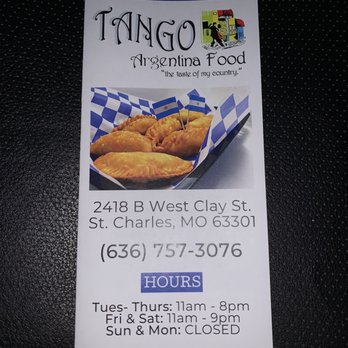 TANGO Argentina Food - Empanadas Near Me - Saint Charles, Missouri TANGO Argentina Food - Empanadas Near Me - Saint Charles, Missouri