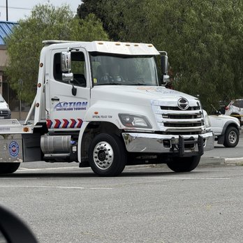 Action Southland Towing - It is 9:30 am on Memorial Day holiday and this goof is sitting in a parking lot hoping someone makes a mistake so he can tow their car. - Towing Near Me - Stanton, California Action Southland Towing - It is 9:30 am on Memorial Day holiday and this goof is sitting in a parking lot hoping someone makes a mistake so he can tow their car. - Towing Near Me - Stanton, California