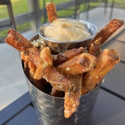 Cork Wine Bar & Bistro - Truffle fries