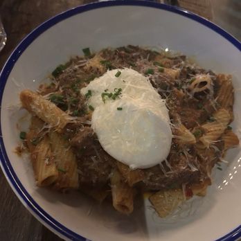 Noble Crust - Rigatoni Braised Beef Ragu - Italian Near Me - St. Petersburg, Florida Noble Crust - Rigatoni Braised Beef Ragu - Italian Near Me - St. Petersburg, Florida