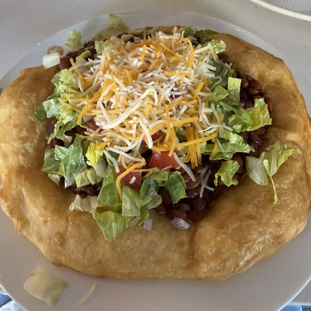 The Frybread Lounge - A cold no flavor native taco with unflavored uncooked native beans. Disappointed. - Lounges Near Me - Scottsdale, Arizona