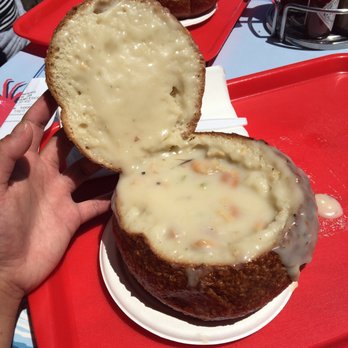 Chowders - chowder comes with bread bowl $9.75 including tax - Seafood Near Me - San Francisco, California