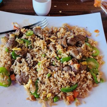Wing Chow - Steak Fried Rice. I have eaten as much as I could probably two more meals out of the leftovers. So good! - Asian Fusion Near Me - McKinney, Texas Wing Chow - Steak Fried Rice. I have eaten as much as I could probably two more meals out of the leftovers. So good! - Asian Fusion Near Me - McKinney, Texas