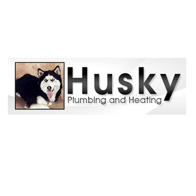 Husky Plumbing, Heating And Air Condition Logo