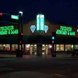 Premier Jewelry & Loan - Storefront: this woulda helped me locate it at night.