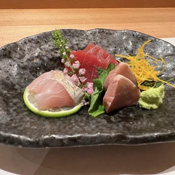 Naoki Sushi Dining - Sashimi trio - Japanese Near Me - Lawrenceville, New Jersey Naoki Sushi Dining - Sashimi trio - Japanese Near Me - Lawrenceville, New Jersey
