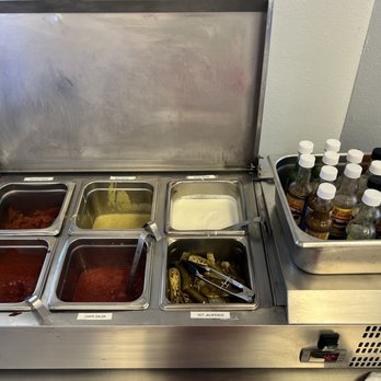 El Agave Azul Baymeadows - Salsa bar - Mexican Near Me - Jacksonville, Florida