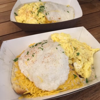 Biscuit Bitch - Cheesy garlic grits - Breakfast & Brunch Near Me - Seattle, Washington Biscuit Bitch - Cheesy garlic grits - Breakfast & Brunch Near Me - Seattle, Washington