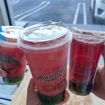 Tastea - Watermelon - Bubble Tea Near Me - San Jose, California