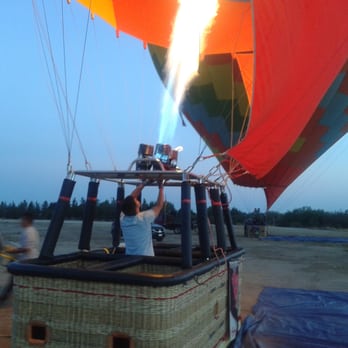 Sunrise Balloons - Before flight filling balloon - Hot Air Balloons Near Me - Temecula, California Sunrise Balloons - Before flight filling balloon - Hot Air Balloons Near Me - Temecula, California