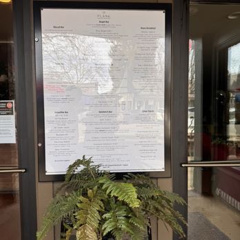 Plank Coffee - Cloverdale - Menu sorry about the glare! - Coffee & Tea Near Me - Cloverdale, California