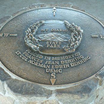 Mount Diablo State Park - Mount Diablo plaque - Parks Near Me - Clayton, California Mount Diablo State Park - Mount Diablo plaque - Parks Near Me - Clayton, California