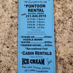 Cheryl's Landing and Marina - Pontoon and kayak rental
