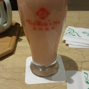 Ten Ren's Tea - Strawberry banana green tea - Tea Rooms Near Me - Thornhill, Ontario Ten Ren's Tea - Strawberry banana green tea - Tea Rooms Near Me - Thornhill, Ontario